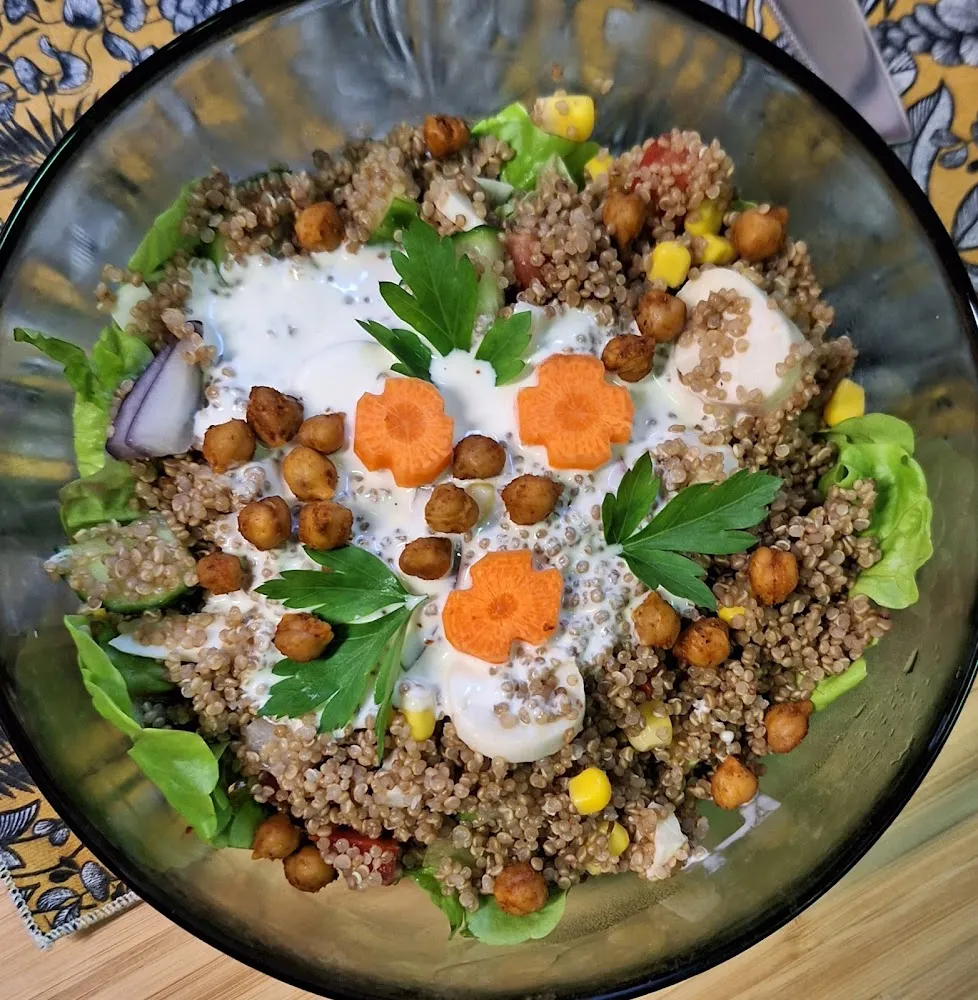 Salade Composée Au Quinoa